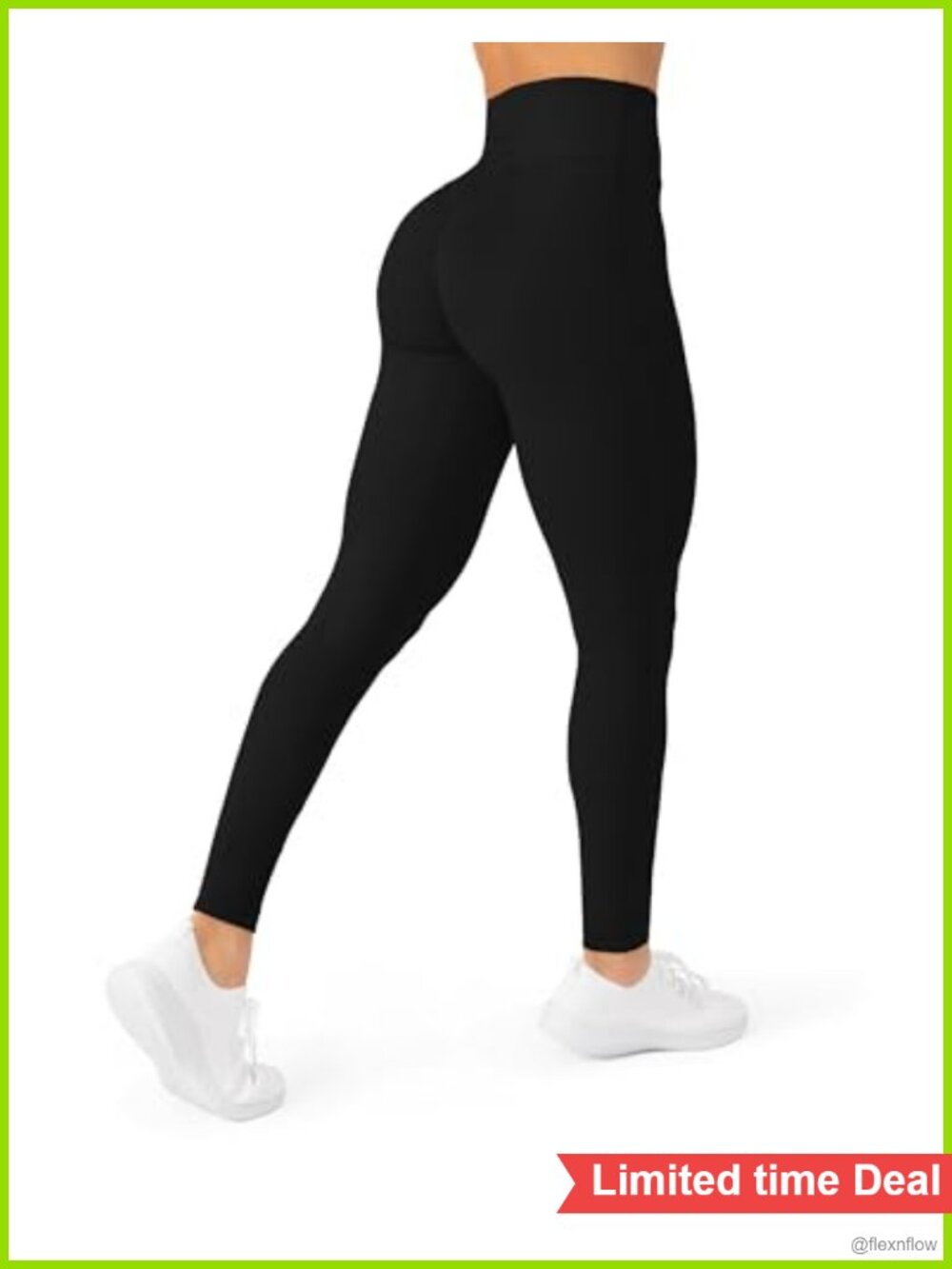 Buttery Soft High Waisted Workout Leggings, No Front Seam Yoga Pants, FlexFlow